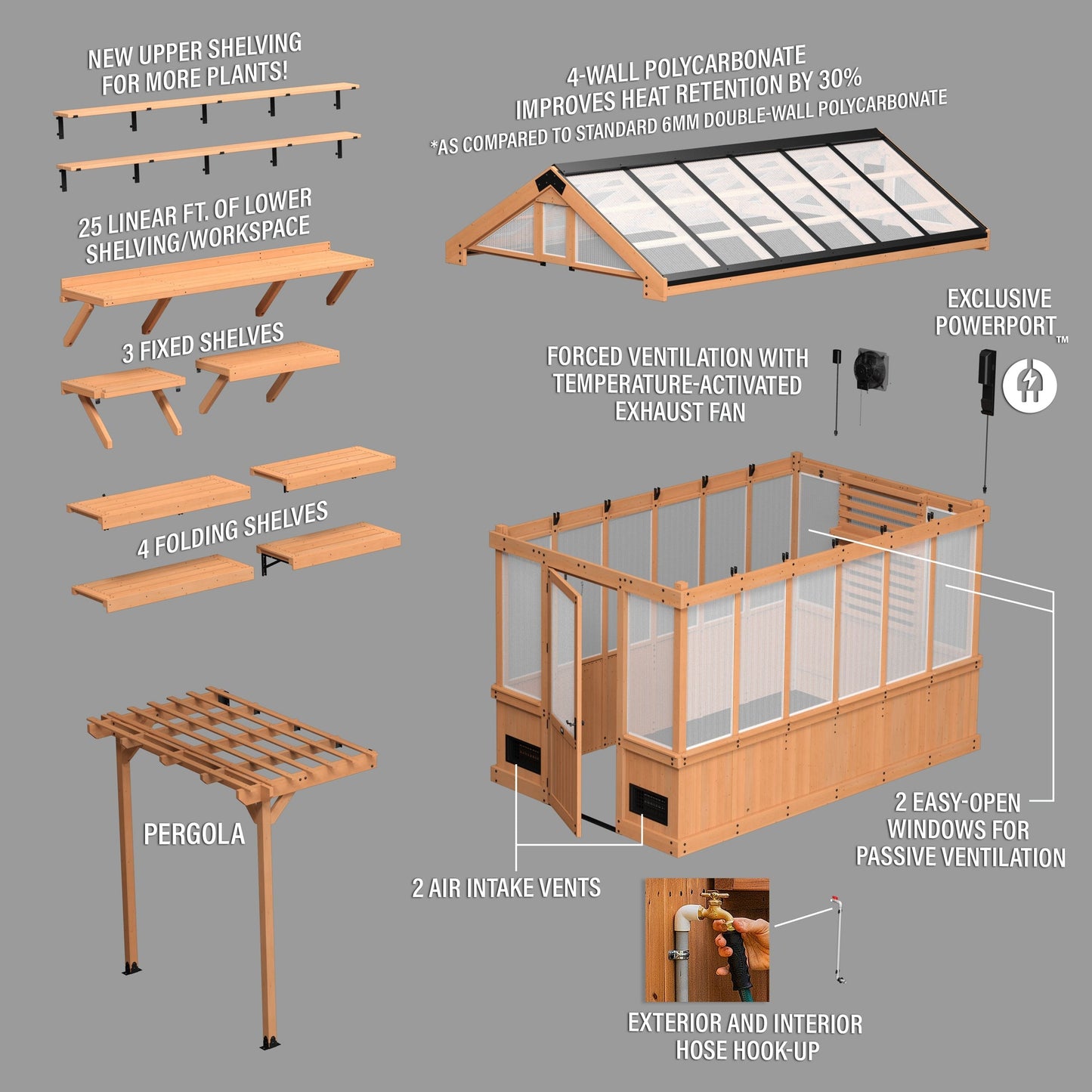 11x7 Bellerose Greenhouse
