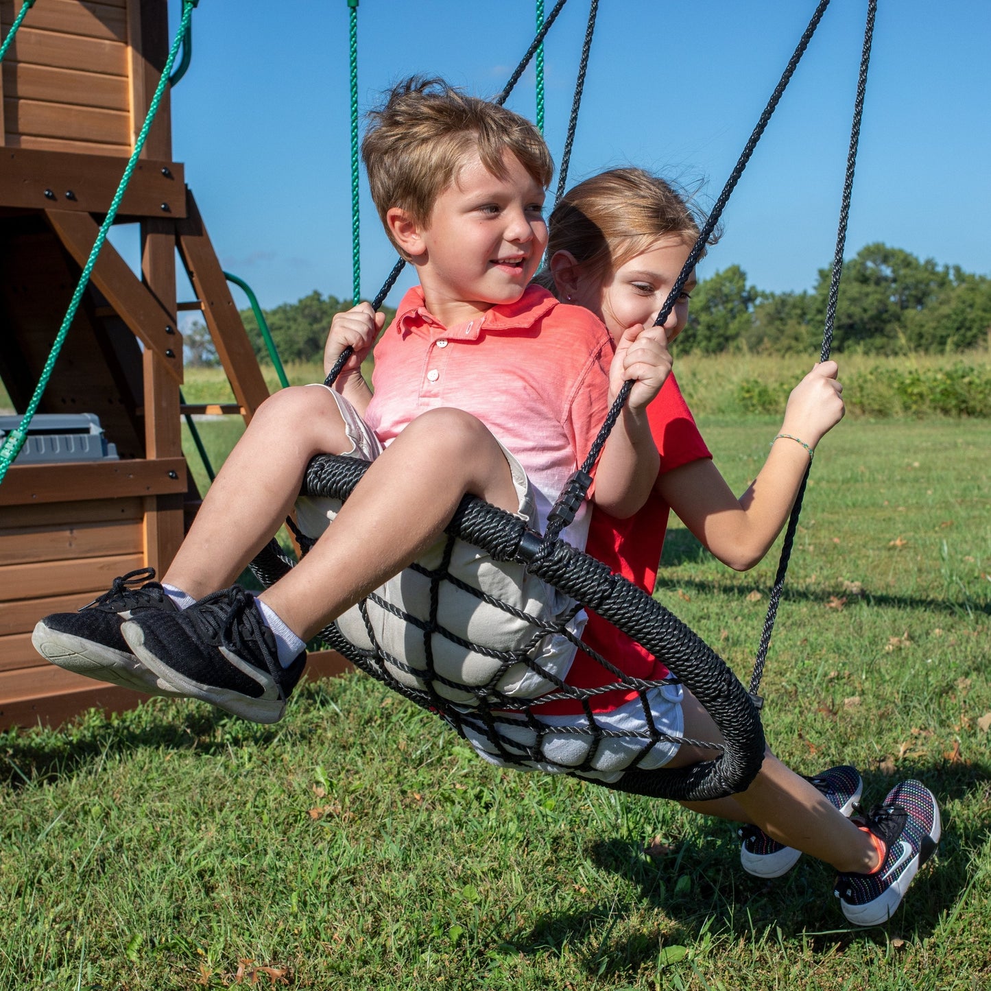 Cedar Cove Swing Set