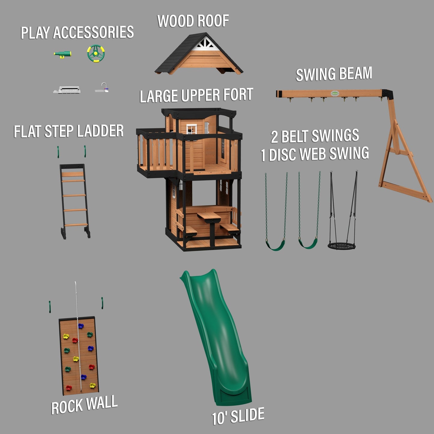 Canyon Creek Swing Set