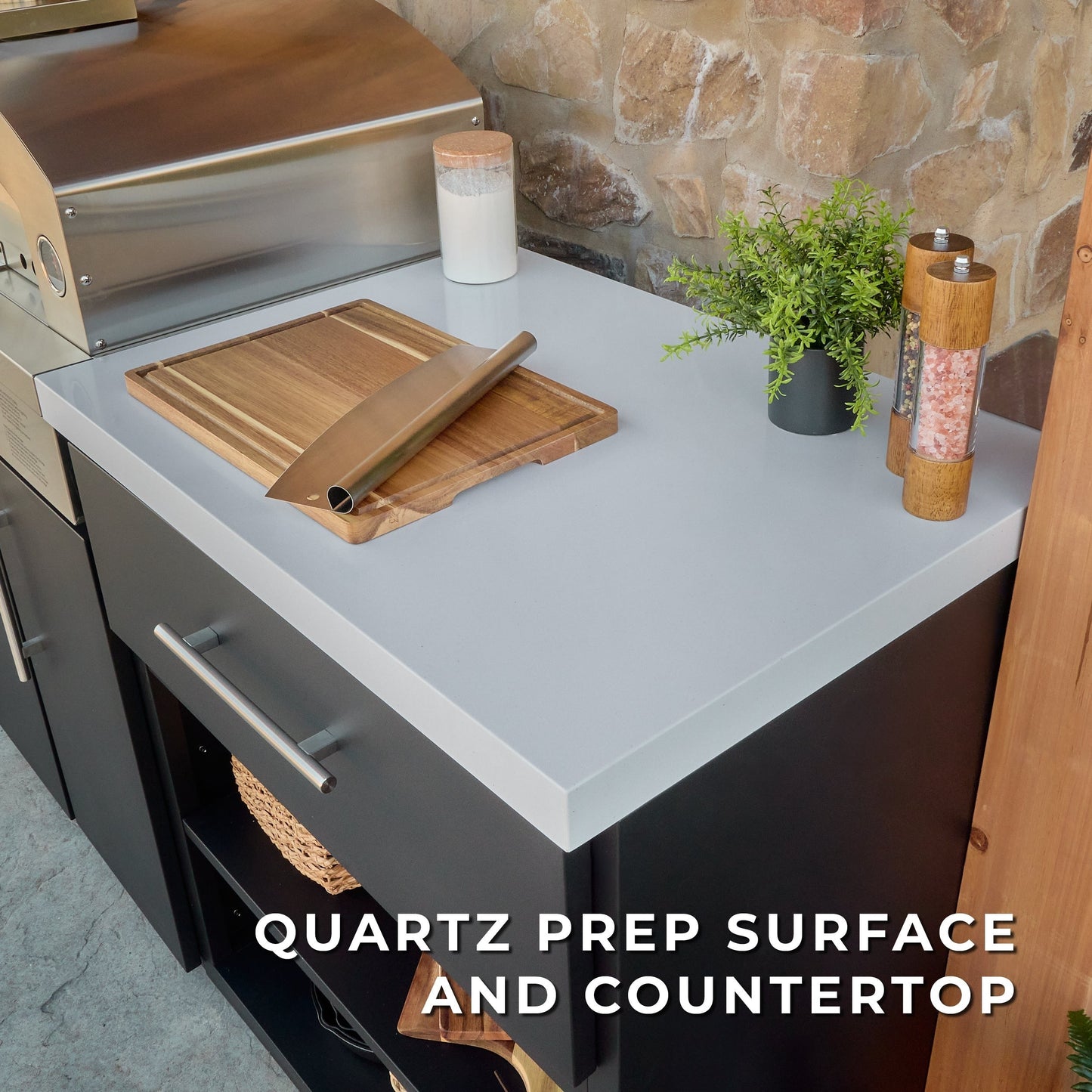Timber Rock Outdoor Pizza Oven Cook Station
