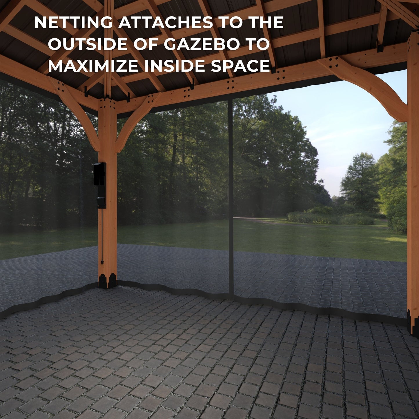 Mosquito Netting Kit-Arcadia Gazebos