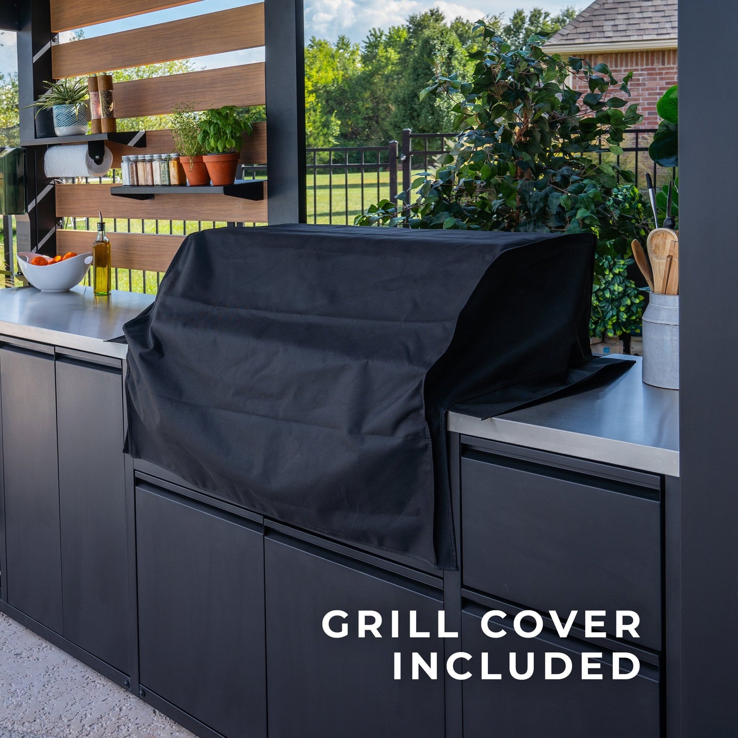Fusion Flame Outdoor Kitchen