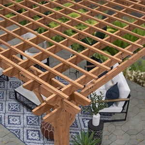 16x12 Beaumont Pergola
