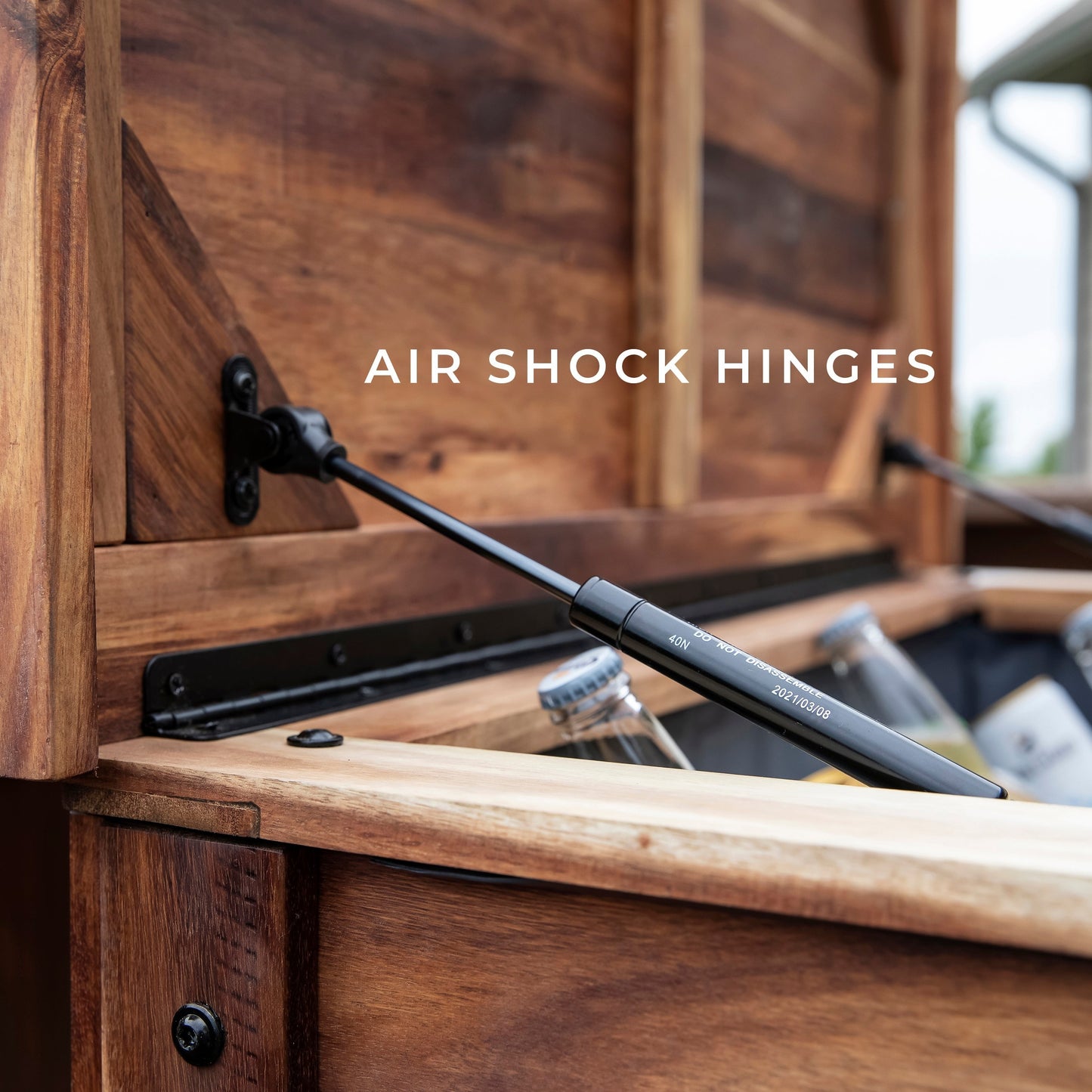 100 Quart Patio Cooler - Acacia