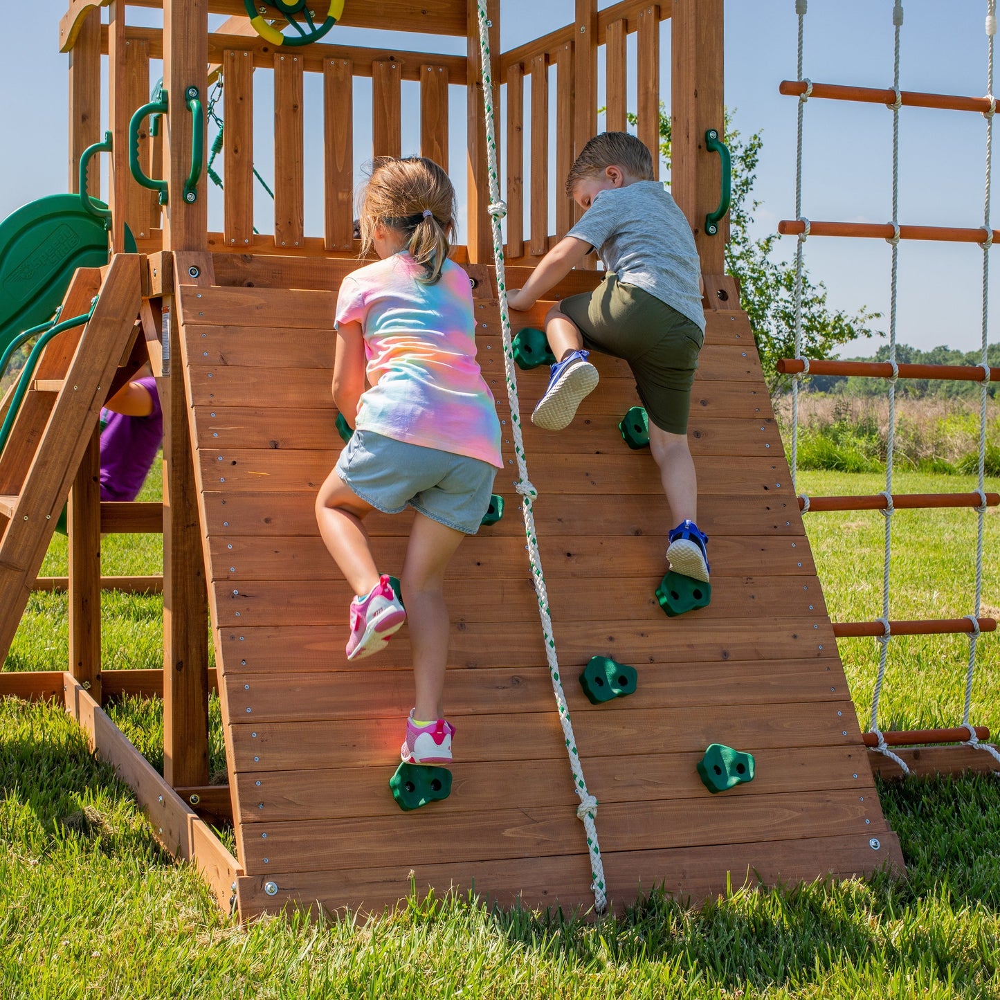 Grayson Peak Swing Set