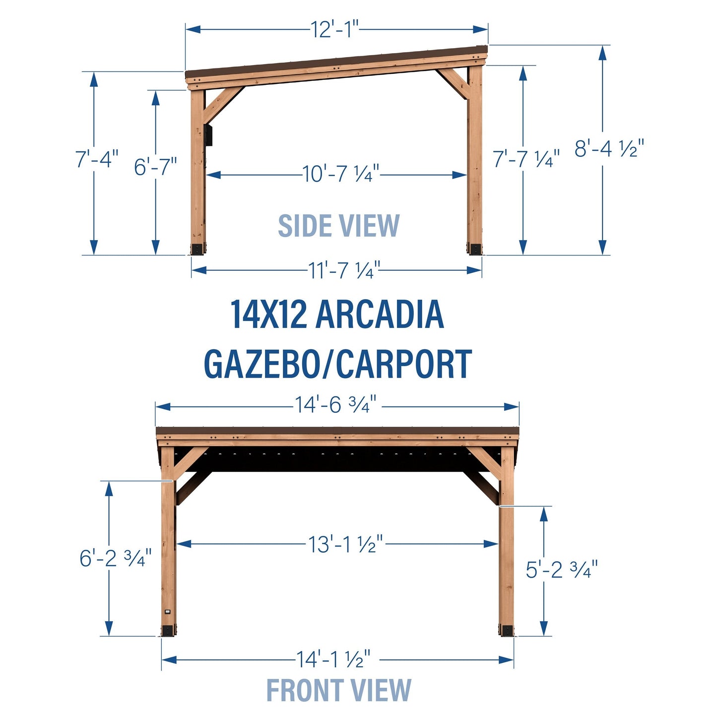 14x12 Arcadia Gazebo
