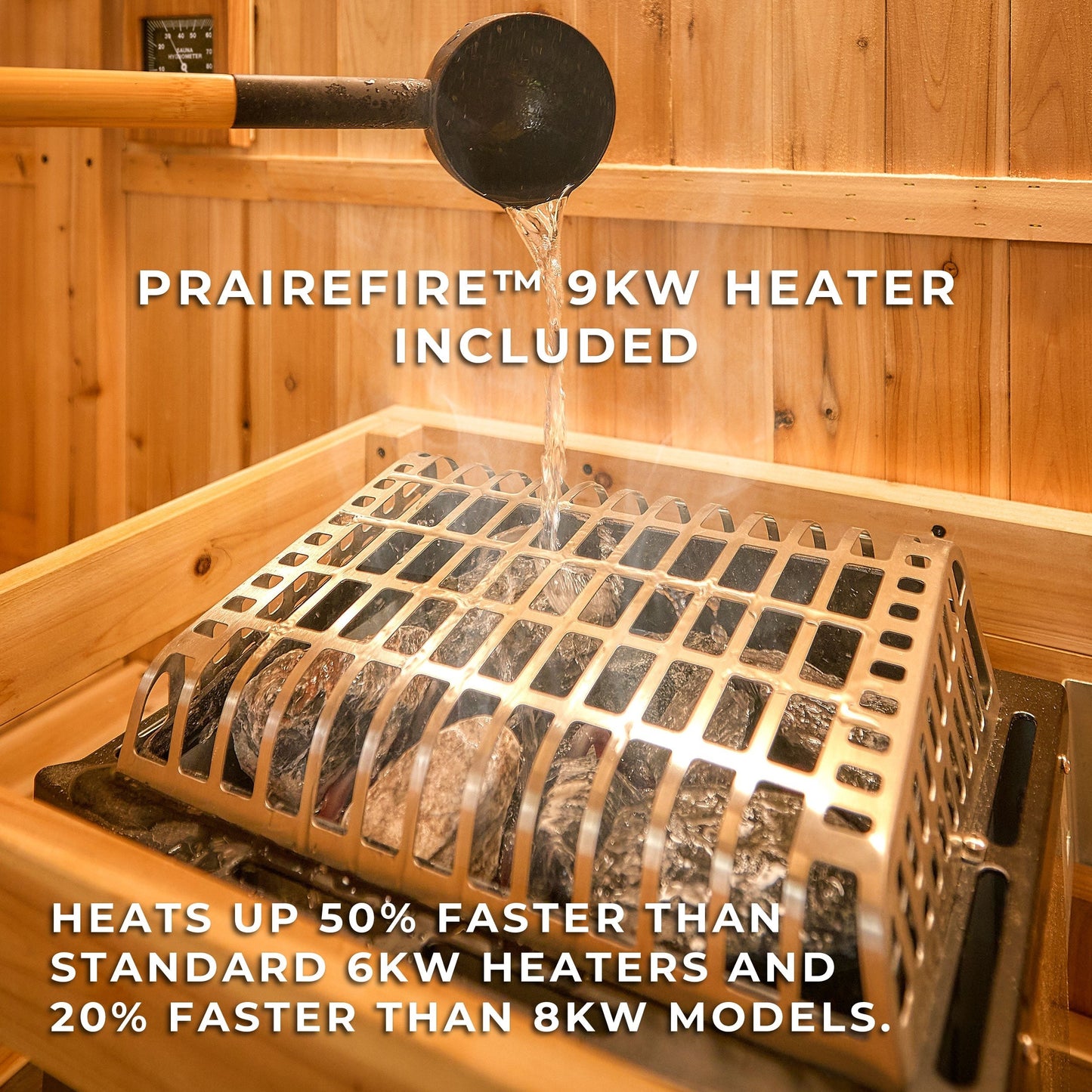 Paxton Outdoor Barrel Sauna – 4-6 Person